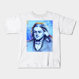 Rufus Wilmot Griswold Portrait | Rufus Wilmot Griswold Artwork | Rufus Wilmot Griswold Painting 14 Kids T-Shirt